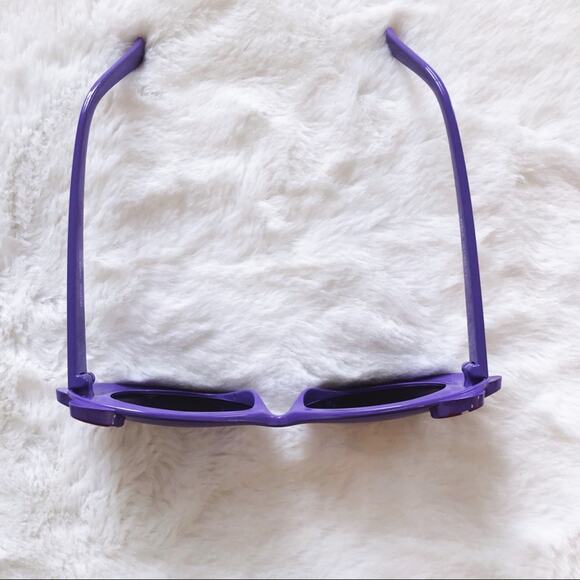 Everly Purple Toddler Girl Fashion Bow Sunglasses - Picture 4 of 8